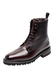 Henry Stevens Winston Schnürboots Bordeaux/Dunkelrot/Braun/Dunkelbraun