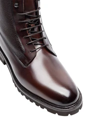 Henry Stevens Winston Schnürboots Bordeaux/Dunkelrot/Braun/Dunkelbraun