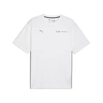 PUMA T-Shirt BMW M Motorsport Essentials+ Logo Herren Weiß/Schwarz/Dunkelblau/Rosa