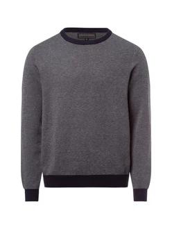 Finshley & Harding Strickpullover Dunkelblau/Dunkelgrau/Grau Finshley & Harding Strickpullover Dunkelblau/Dunkelgrau/Grau