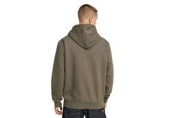 G-STAR Sweatshirt Old Skool Logo Dunkelgrün/Khaki/Braun/Beige