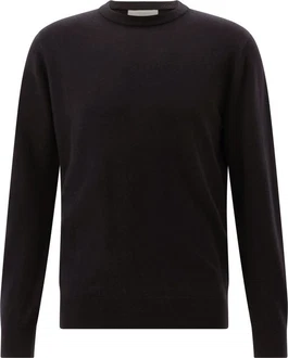 Carl Gross Strickpullover CG Dustin-G Schwarz/Dunkelbraun/Lila/Dunkelrot