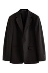 Next Baukastensakko EDIT Slim Fit Anzugjacke Western-Stil Schwarz/Dunkelbraun/Braun