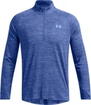Under Armour Longsleeve Ua Tech Textured 1/2 Zip Rot/Hellblau/Blau/Dunkelblau