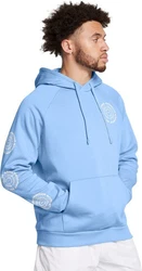 Under Armour Hoodie Ua Rival Fleece Hbr Logo Hd Hellblau/Blau