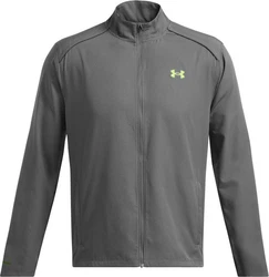 Under Armour Softshelljacke Ua Launch Jacket Hellgrau/Grau/Dunkelgrau/Rot