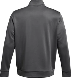 Under Armour Fleecepullover UA ARMOUR FLEECE 1/4 ZIP Grau/Dunkelgrau/Hellgrau/Rot
