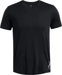 Under Armour T-Shirt Ua Run Anywhere Tee Schwarz/Dunkelgrau/Dunkelblau