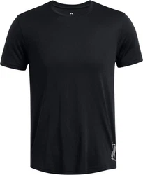 Under Armour T-Shirt Ua Run Anywhere Tee Schwarz/Dunkelgrau/Dunkelblau