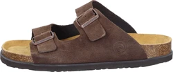 Dr. Brinkmann Pantoletten Dunkelbraun/Braun/Beige