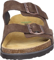 Dr. Brinkmann Pantoletten Dunkelbraun/Braun/Beige