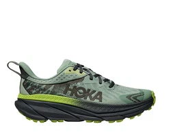 Hoka One One Challenger 7 GORE-TEX Trailrunningschuh Dunkelgrün/Grün