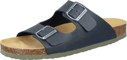 Dr. Brinkmann Pantoletten Grau/Blau/Dunkelblau