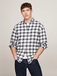 Tommy Hilfiger Langarmhemd Brushed Easy Check RF Shirt mehrfarbig/ivory multi