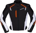 Modeka Motorradjacke Lineos Rot/Orange/Schwarz/Weiß