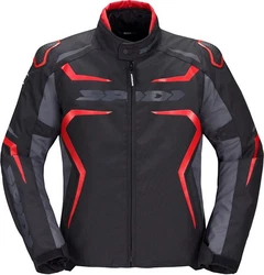 SpiDi Motorradjacke Race-Evo H2Out Rot/Schwarz/Dunkelrot