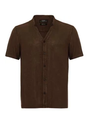 Blusenshirt Dili - V-Neck - Short Sleeve - Regular Fit