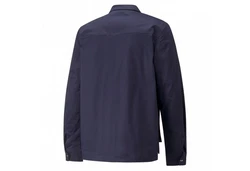 PUMA Canvasjacke Dassler Legacy Jacket Dunkelblau/Hellblau
