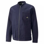 PUMA Canvasjacke Dassler Legacy Jacket Dunkelblau/Hellblau