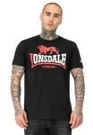 Lonsdale T-Shirt Lion Two Tone Rot