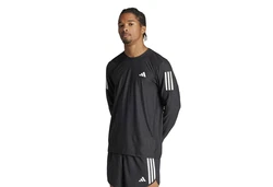 ADIDAS PERFORMANCE Sportshirt 'Own The Run' schwarz/weiß