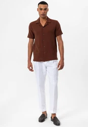 Antioch Blusenshirt Nassau Braun/Dunkelrot/Dunkelbraun