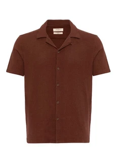 Antioch Blusenshirt Nassau Braun/Dunkelrot/Dunkelbraun