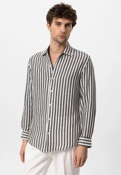 Antioch Blusenshirt Lusaka Beige/Creme/Schwarz