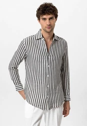 Antioch Blusenshirt Lusaka Beige/Creme/Schwarz