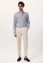 Antioch Blusenshirt Lusaka Blau/Hellblau/Grau/Beige/Dunkelblau