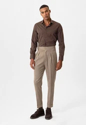 Antioch 7/8-Strandhose Abelard Khaki/Braun/Beige/Grau
