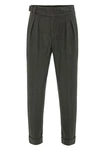 Antioch 7/8-Strandhose Abelard Dunkelgrün/Khaki/Dunkelgrau