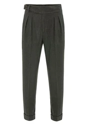 Antioch 7/8-Strandhose Abelard Dunkelgrün/Khaki/Dunkelgrau
