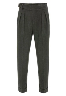 Antioch 7/8-Strandhose Abelard Dunkelgrün/Khaki/Dunkelgrau