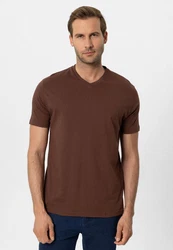 Dandalo Poloshirt FILIP Dunkelbraun/Braun