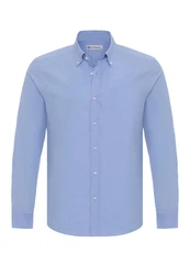 Dandalo Blusenshirt Fred Hellblau/Dunkelblau/Blau