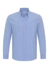 Dandalo Blusenshirt Fred Hellblau/Dunkelblau/Blau