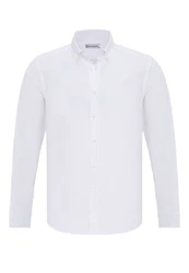 Dandalo Blusenshirt Fred Weiß/Hellblau/Creme