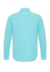 Dandalo Blusenshirt Fred Türkis/Hellblau