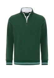 Dandalo Sweatshirt Alex Dunkelgrün/Grün