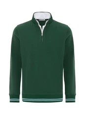 Dandalo Sweatshirt Alex Dunkelgrün/Grün