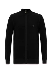 Williot Cardigan GOMERA Schwarz/Rot/Rosa