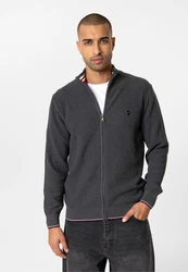 Williot Cardigan GOMERA Dunkelblau/Dunkelgrau/Grau