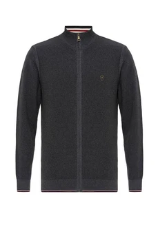 Williot Cardigan GOMERA Dunkelblau/Dunkelgrau/Grau
