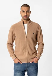 Williot Cardigan GOMERA Beige/Braun/Khaki