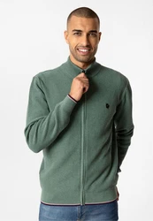 Williot Cardigan GOMERA Dunkelgrün/Grün