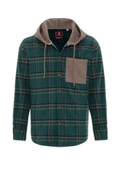 Williot Blusenshirt Moreno Grün/Dunkelgrün/Türkis