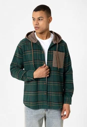Williot Blusenshirt Moreno Grün/Dunkelgrün/Türkis