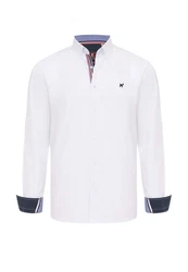 Williot Blusenshirt Belicia Dunkelgrün/Creme/Weiß