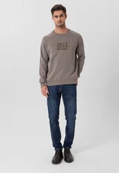 Arturo Jacey Quinn Sweatshirt Braun/Beige/Grau